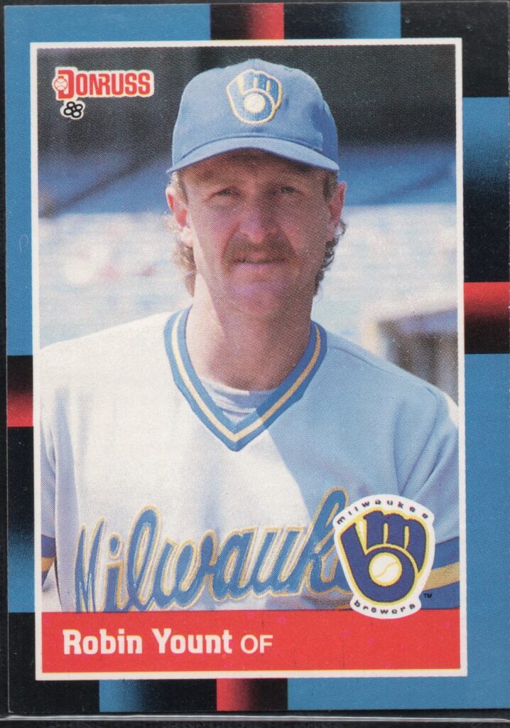 1988 Donruss #295 Robin Yount Milwaukee Brewers
