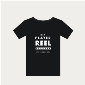 MyPlayerReel Varsity Tee - Black