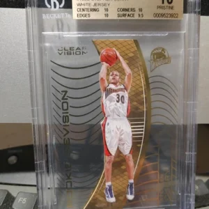 Stephen Curry 2015-16 Panini Clear Vision GOLD SSP #8/10 BGS 10 POP 1