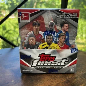2020-21 Topps Finest Bundesliga Soccer Hobby Box
