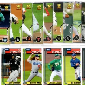 2020 Topps Now Rookie Cup Set - 10 Cards 1 Bonus + Super Rookie Throwback Set
