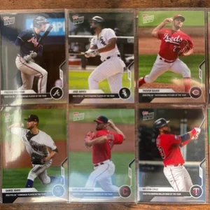 2020 Topps Now Player Choice Awards Set Limited Print Run 219
