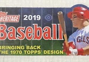 2019 Topps Heritage Baseball Complete Master Set Series 1 (1-500 w/SPs)