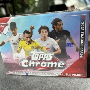 2021 Topps Chrome MLS Soccer Factory Sealed Blaster Box