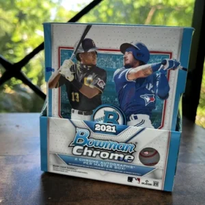 2021 Bowman Chrome Baseball Hobby Box Sealed Master - 2 Auto/Box