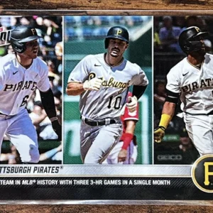 Pittsburgh Pirates Team 2022 Topps Now #440 Reynolds Suwinski Perez PR-518