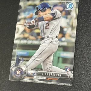 Alex Bregman 2017 Bowman Chrome #12 Houston Astros