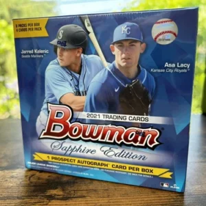 2021 Bowman Sapphire Edition Baseball Factory Sealed Hobby Box