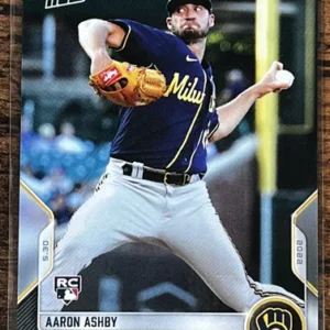 Aaron Ashby 2022 Topps Now #264 1st Win 12Ks Brewers RC PR-468