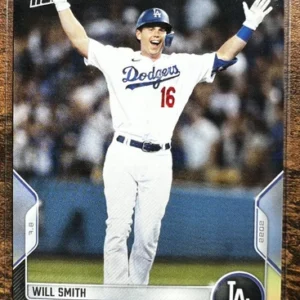 Will Smith 2022 Topps Now #496 Dodgers Walk-Off RBI Single