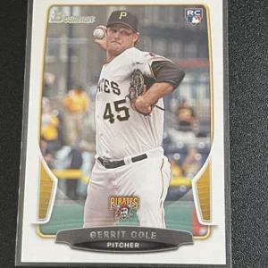 Gerrit Cole RC 2013 Bowman Draft Picks Baseball Card #6 Rookie