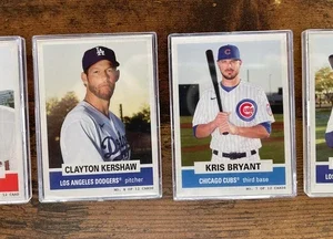 Topps 2021 Throwback Thursday Set #1-4 1961 Baseball With All 4 SSP Cards